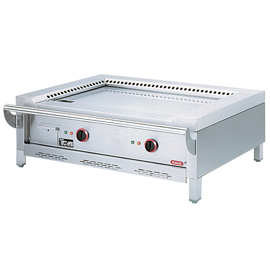 Elektrisk Teppanyaki,-bänk, 2 zoner