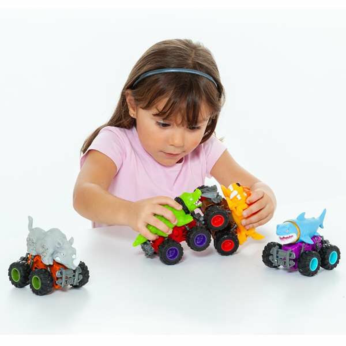 Friktionsbil Moltó Beast Wheels Multicolour - 3