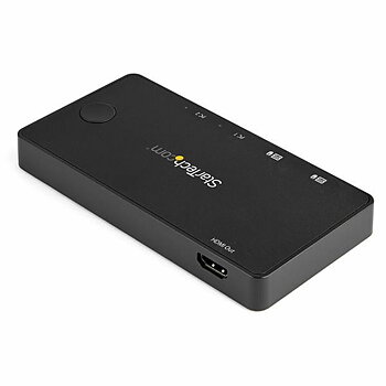KVM-Brytare Startech SV211HDUC 4K Ultra HD HDMI USB
