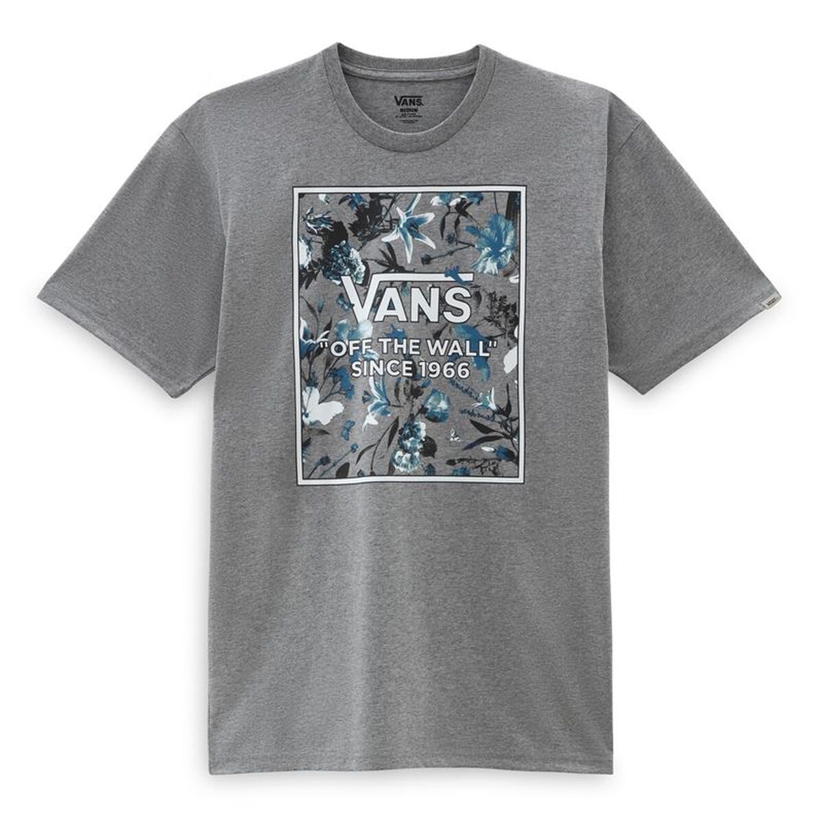 T-shirt med kortärm Herr Vans VN0A7UE4D761 Mörkgrå