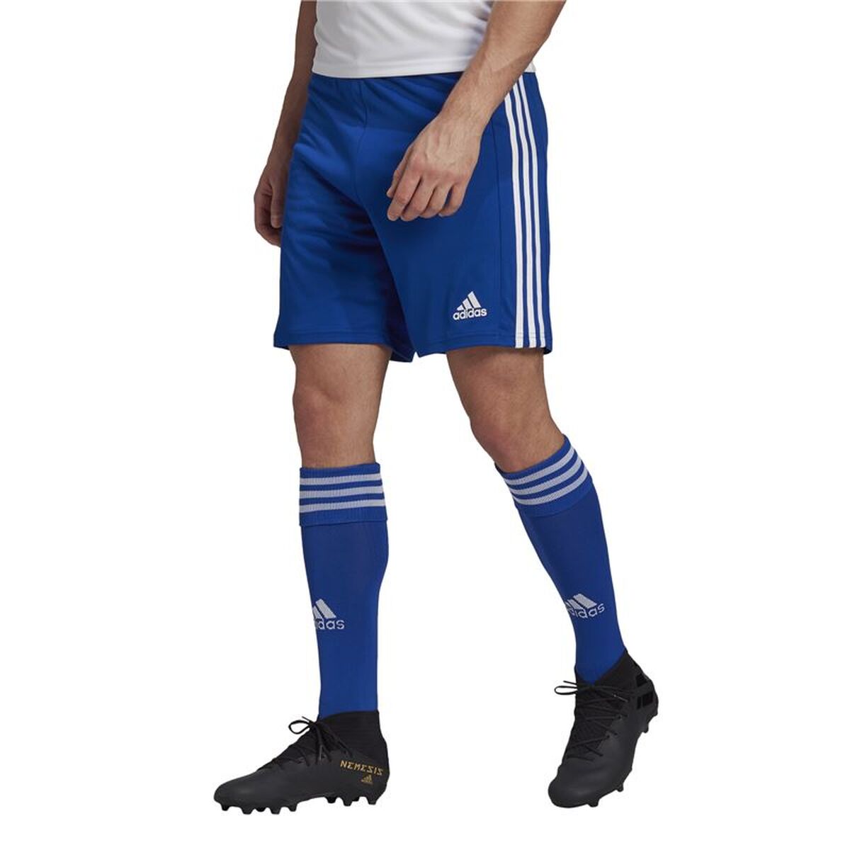 Fotbollsträningsbyxor, Vuxen Adidas Squad 21 Blå - 2