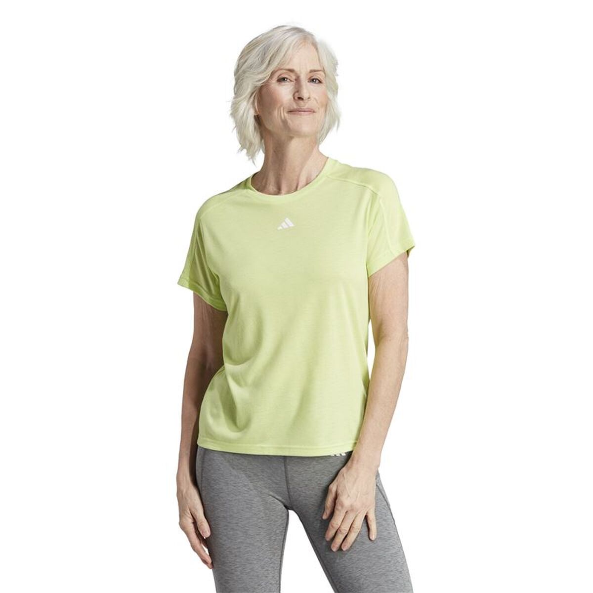 T-shirt med kortärm Dam Adidas IL3227 Gyllene - 2