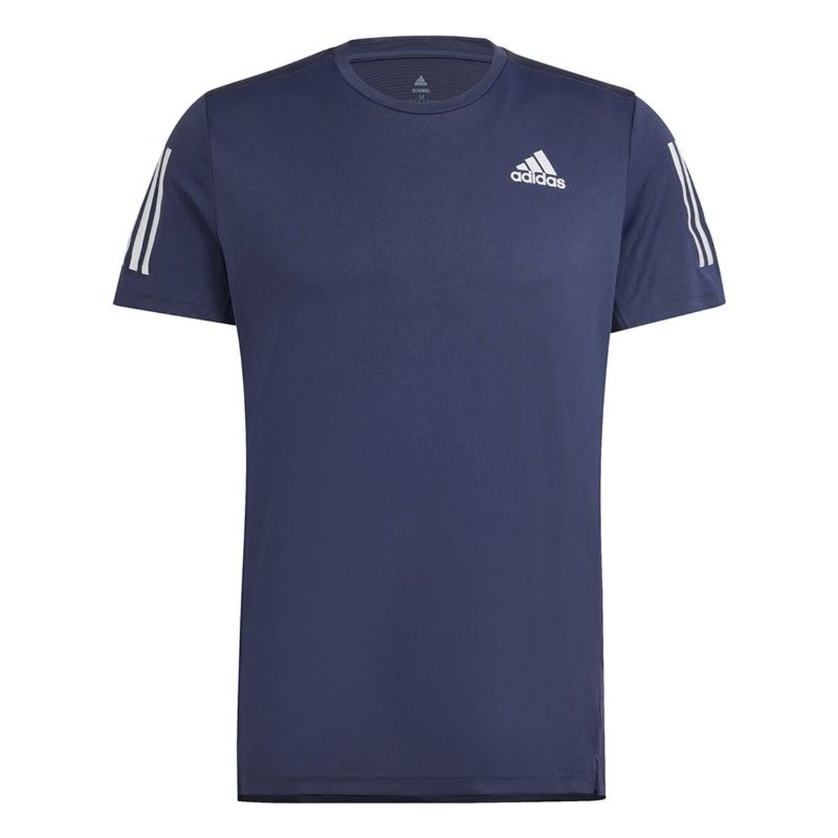 T-shirt med kortärm Herr Adidas Blå