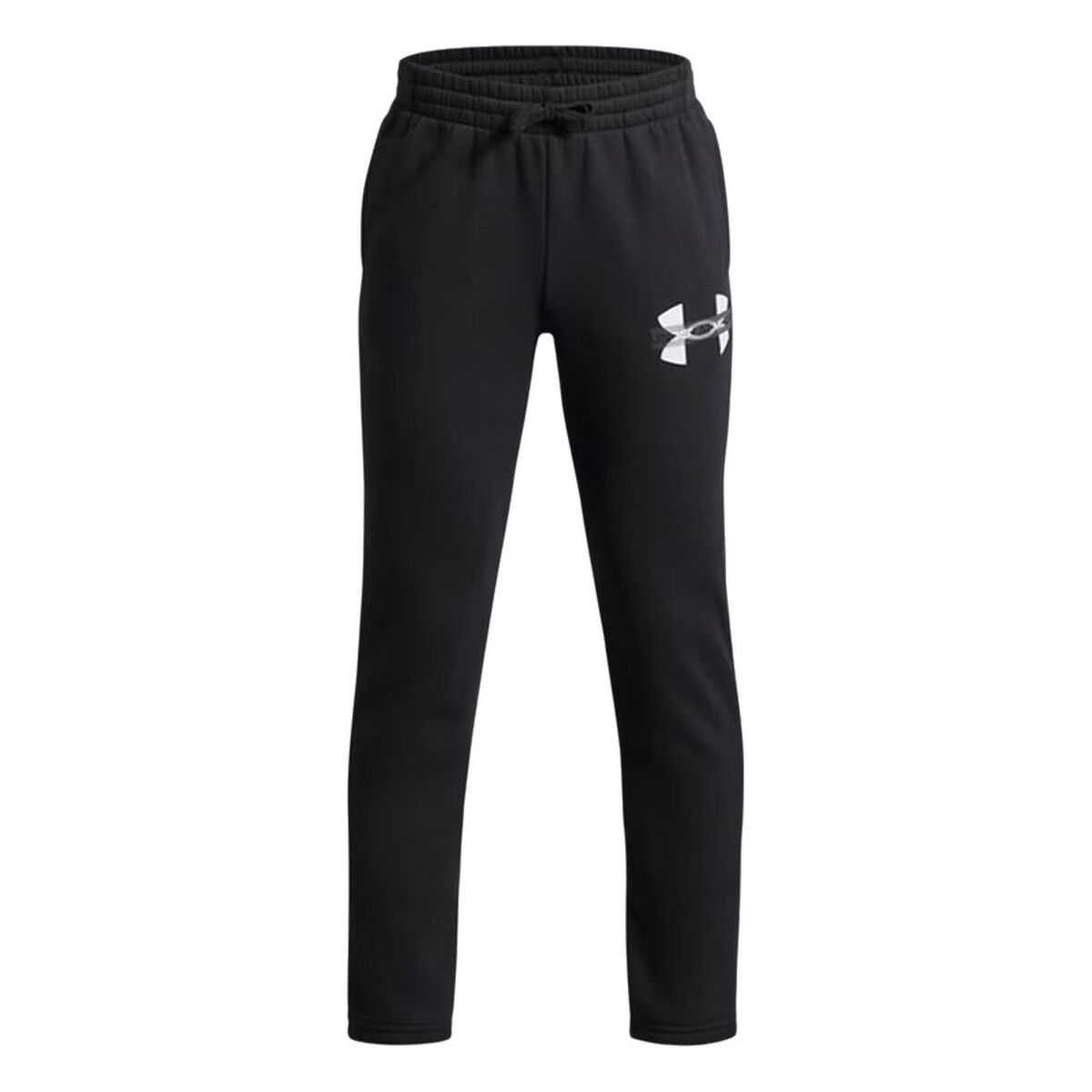 Träningsbyxa barn Under Armour Rival Flc Cblck Grphc Jgr Svart