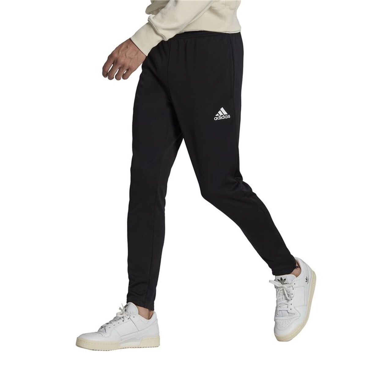 Fotbollsträningsbyxor, Vuxen Adidas Entrada22 Tr Svart Män - 2