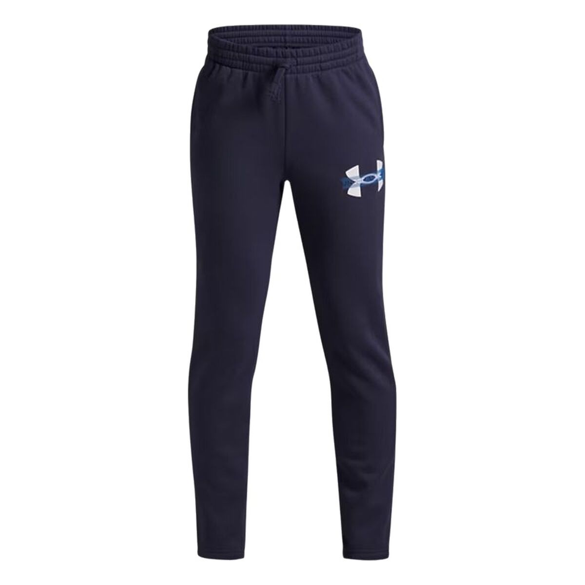 Träningsbyxa barn Under Armour Rival Flc Cblck Grphc Jgr Svart