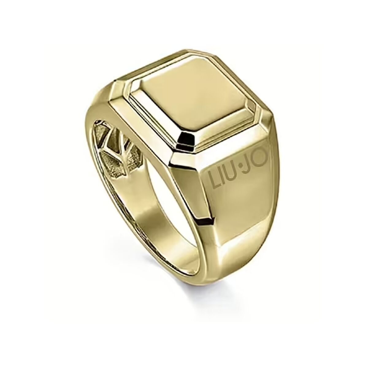 Herr ring LIU JO MLJ477M24 Gyllene 24