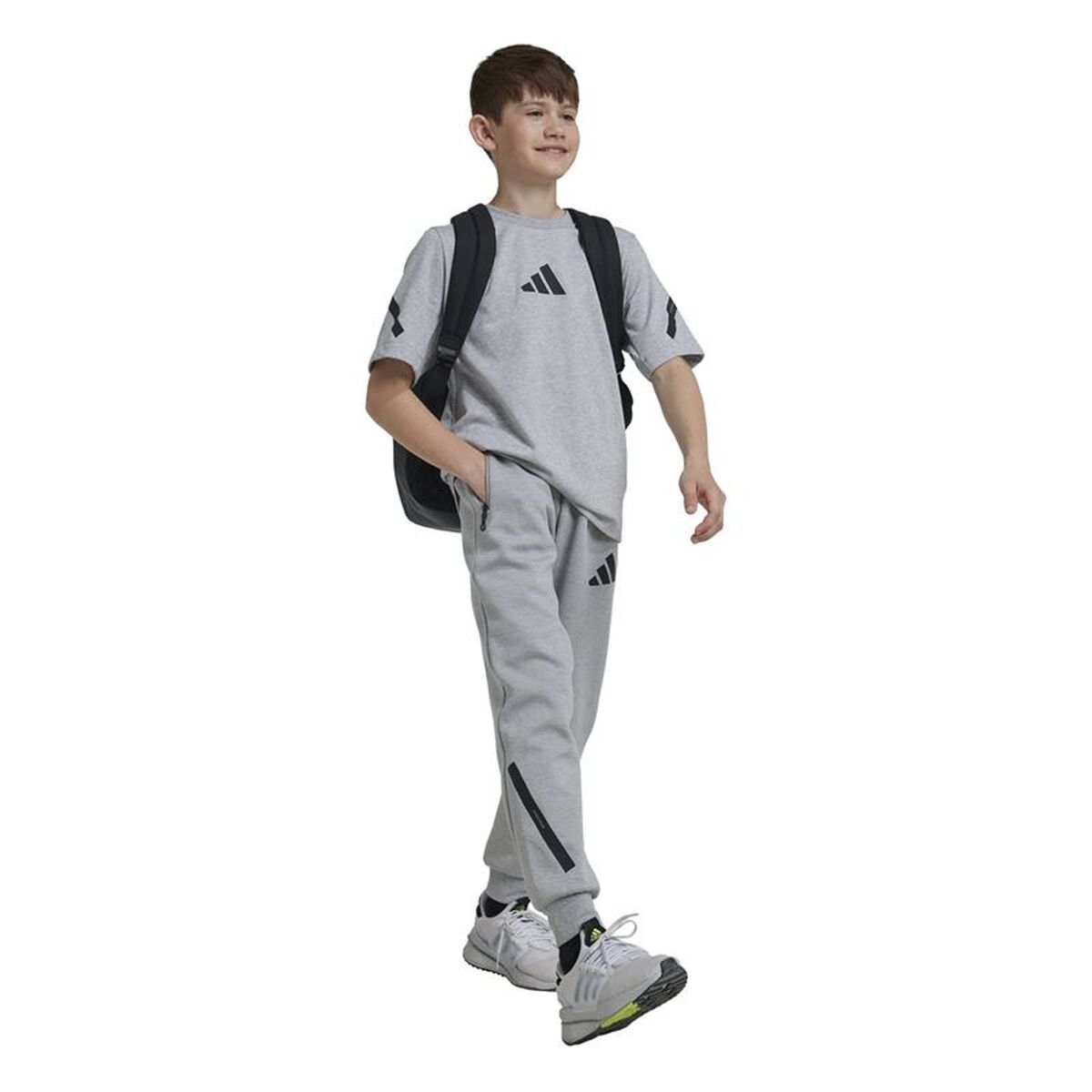 Långa träningsbyxor Adidas Z.N.E. Grå - 2