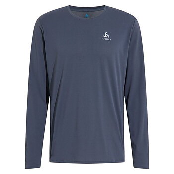 T-shirt med lång ärm Herr Odlo Neck L/S Zeroweight Chill-T Blå