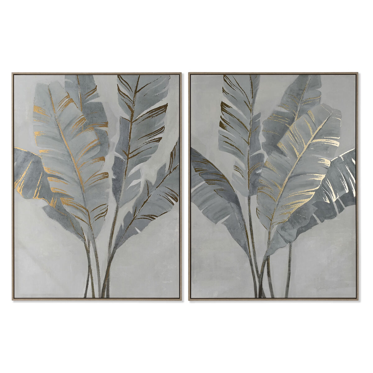 Kanvas Home ESPRIT polystyren Kanvas 90 x 4 x 120 cm