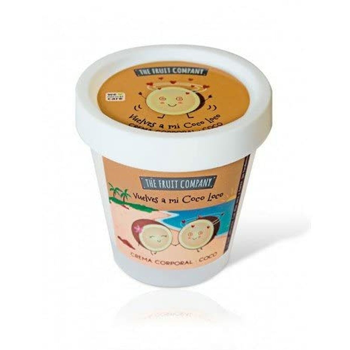 Kroppskräm The Fruit Company 200 ml Kokosnöt