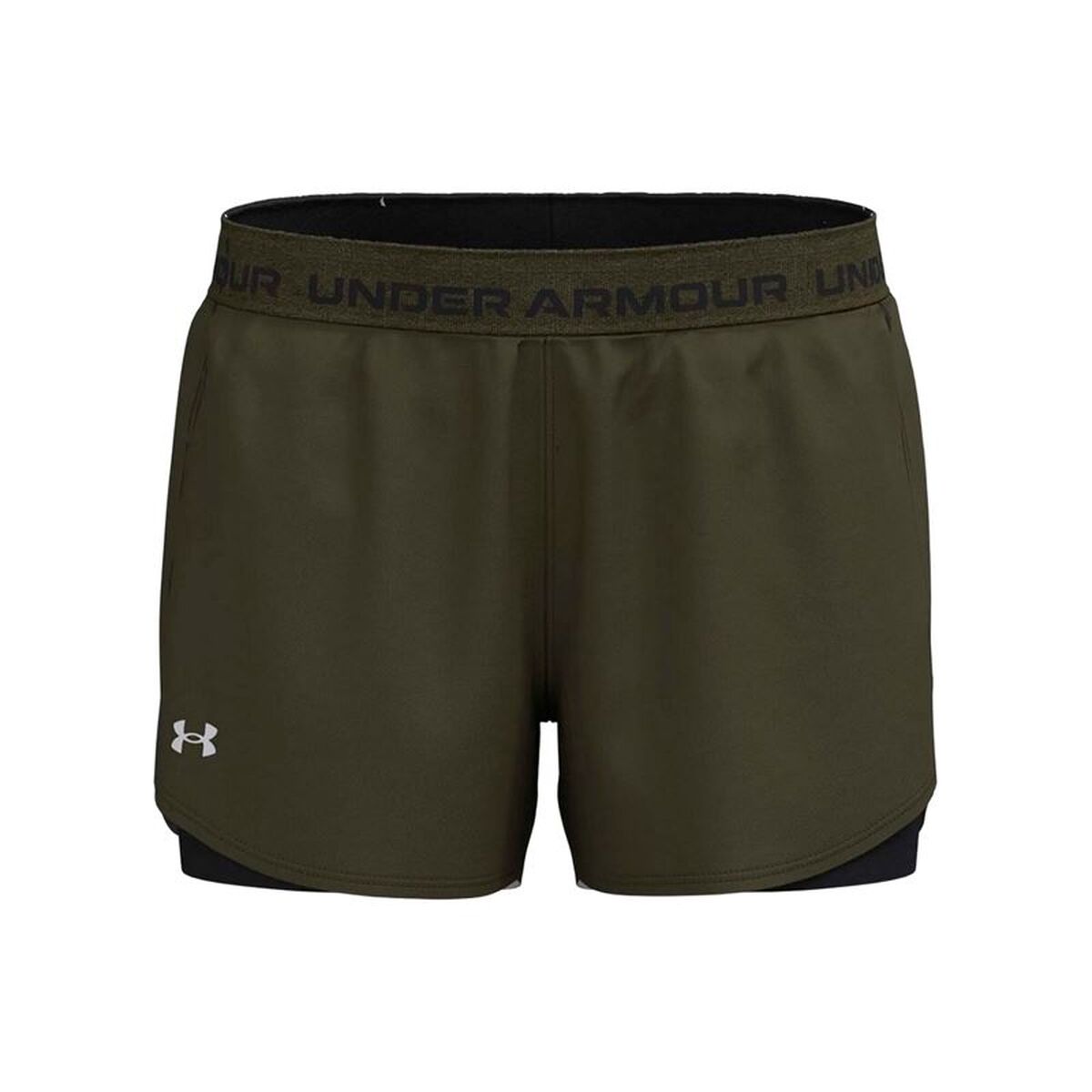 Sportshorts för kvinnor Under Armour Tech Play Up Svart