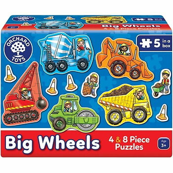 Pussel Orchard Big Wheels (FR)