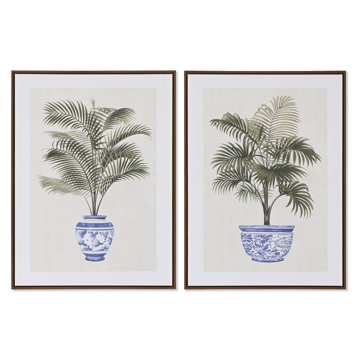 Kanvas Home ESPRIT polystyren Kanvas 60 x 4 x 80 cm