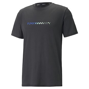 T-shirt med kortärm Herr Puma 523387 01 Svart