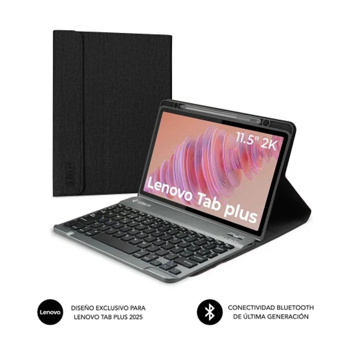 Fodral till Läsplatta Subblim KEYTAB PRO BT
