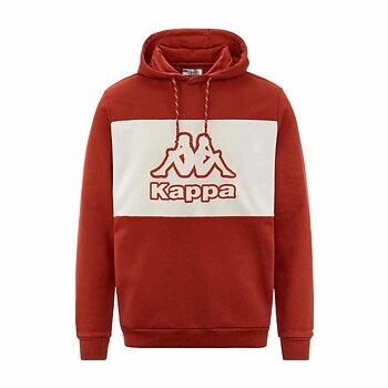 Tröja med huva Herr Kappa Ferti Swt Röd