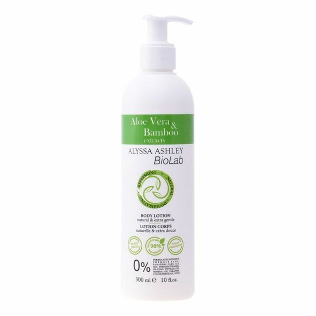 Kroppslotion Alyssa Ashley Biolab Aloe & Bamboo 300 ml