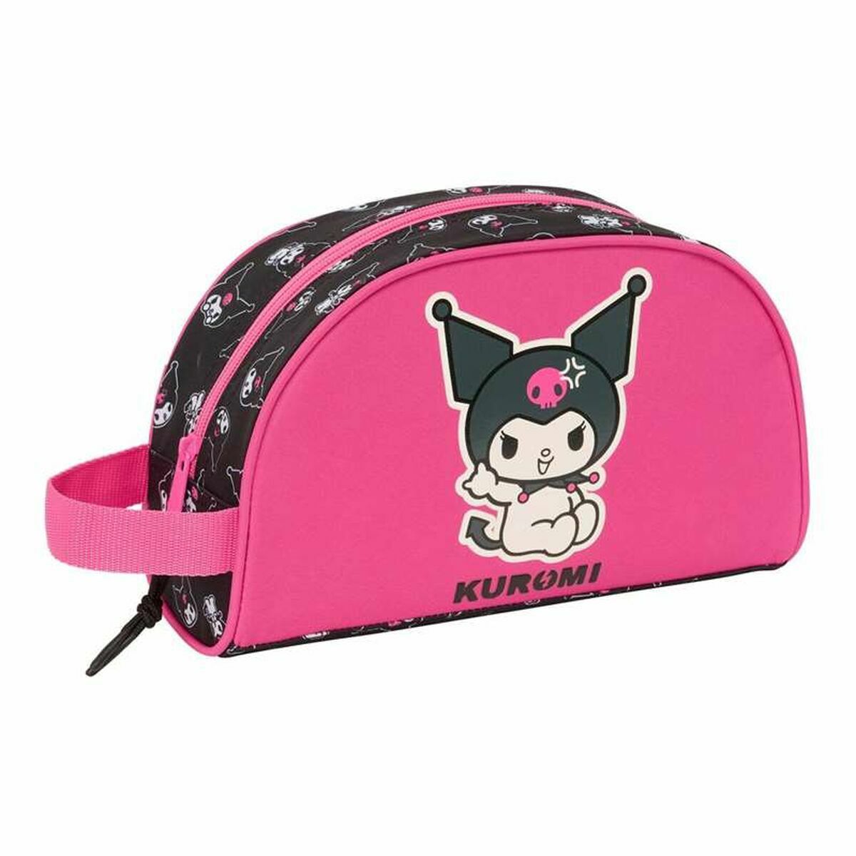 Skolnecessär Kuromi Svart Fuchsia 26 x 16 x 9 cm