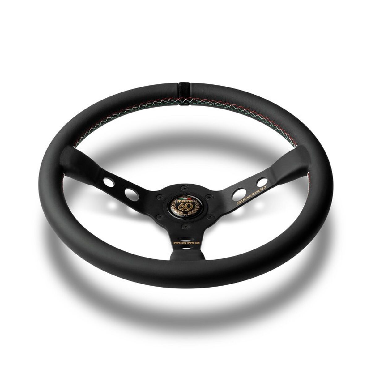 Racing-ratt MOMO Svart Ø 35 cm - 2