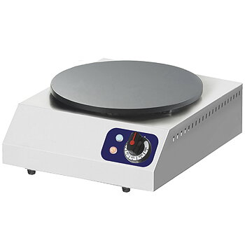 Elektrisk crêpes maskin, 1x ø 400 mm
