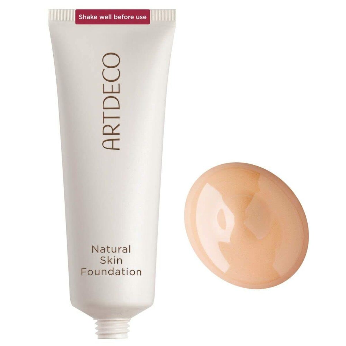 Flytande makeupbas Artdeco Natural Skin warm/ warm beige 25 ml - 2