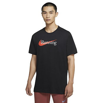T-shirt med kortärm Herr Nike Dri-FIT Svart