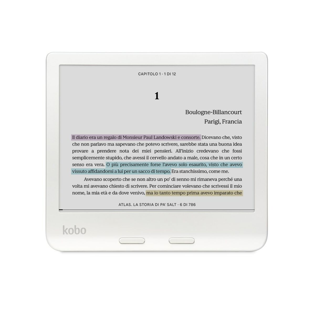 e-bok Rakuten N428-KU-WH-K-CK Vit 32 GB 7" - 3