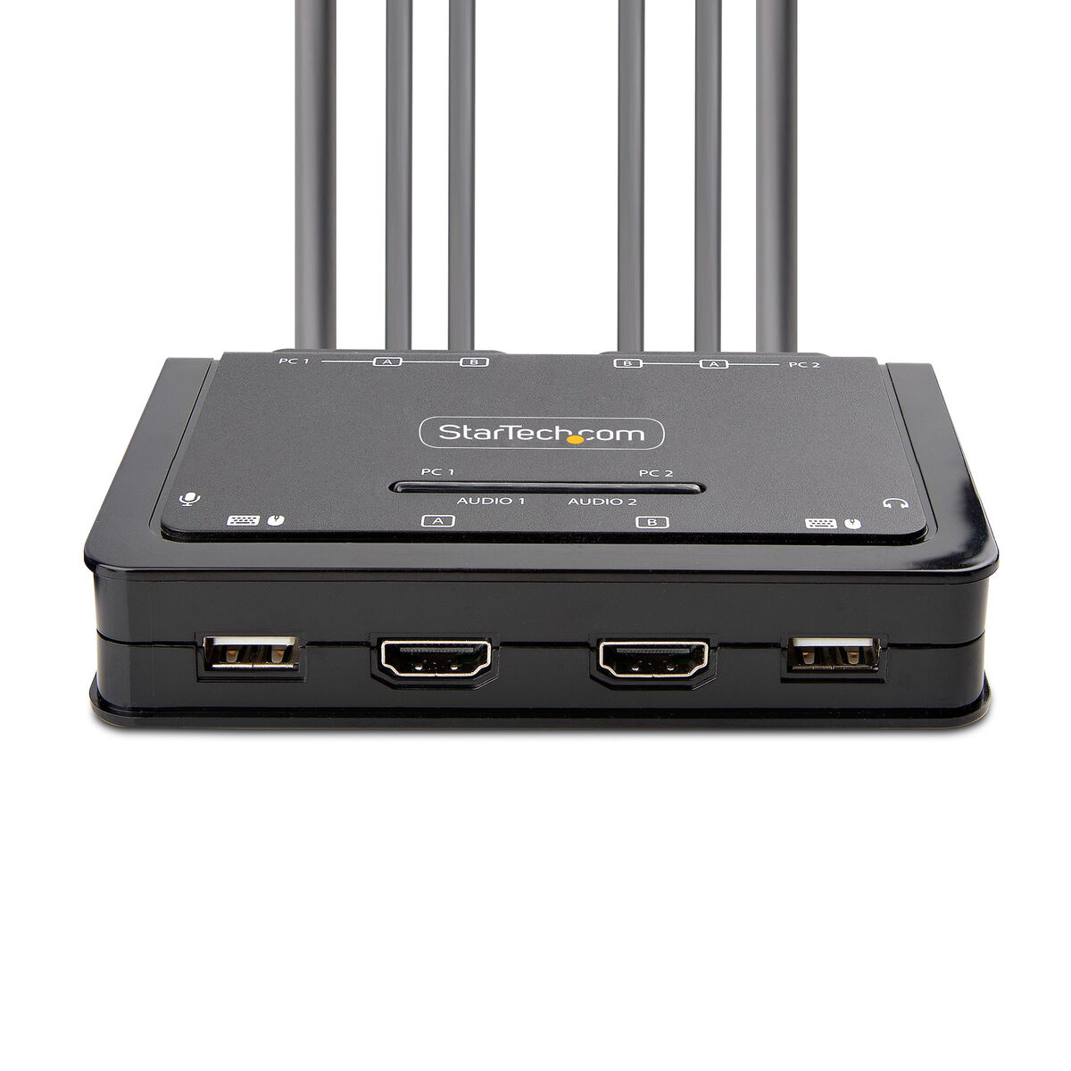 KVM-Brytare Startech C2-DH46-UA2-CBL-KVM 1,5 m - 3