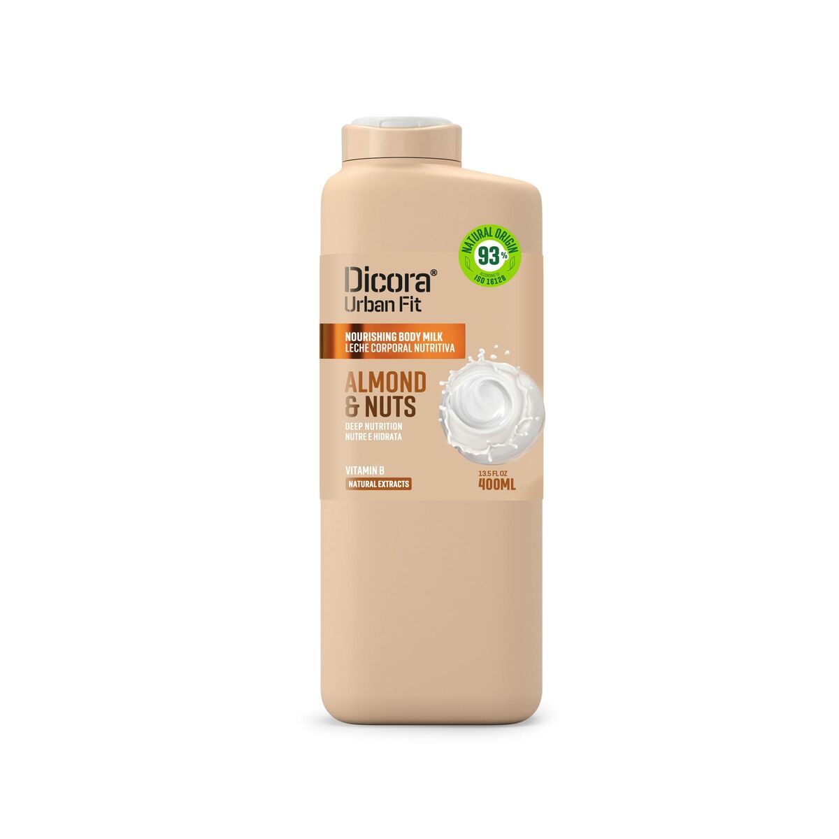 Näringsberikad kroppsmjölk Dicora Urban Fit 400 ml B-vitamin