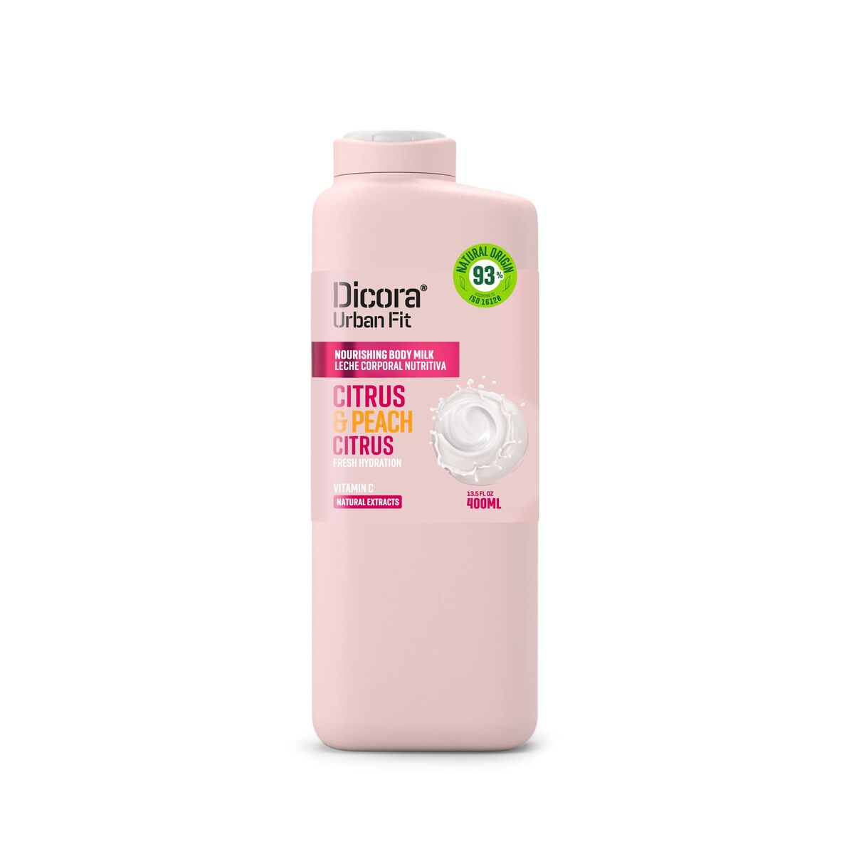 Näringsberikad kroppsmjölk Dicora Urban Fit 400 ml C-vitamin