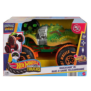 Radiostyrd bil Hot Wheels Monster Trucks Samsh O Saurus 1:15