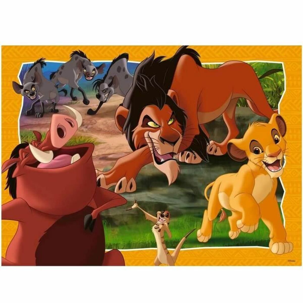 Pussel Ravensburger lion king 200 Delar (1 antal)