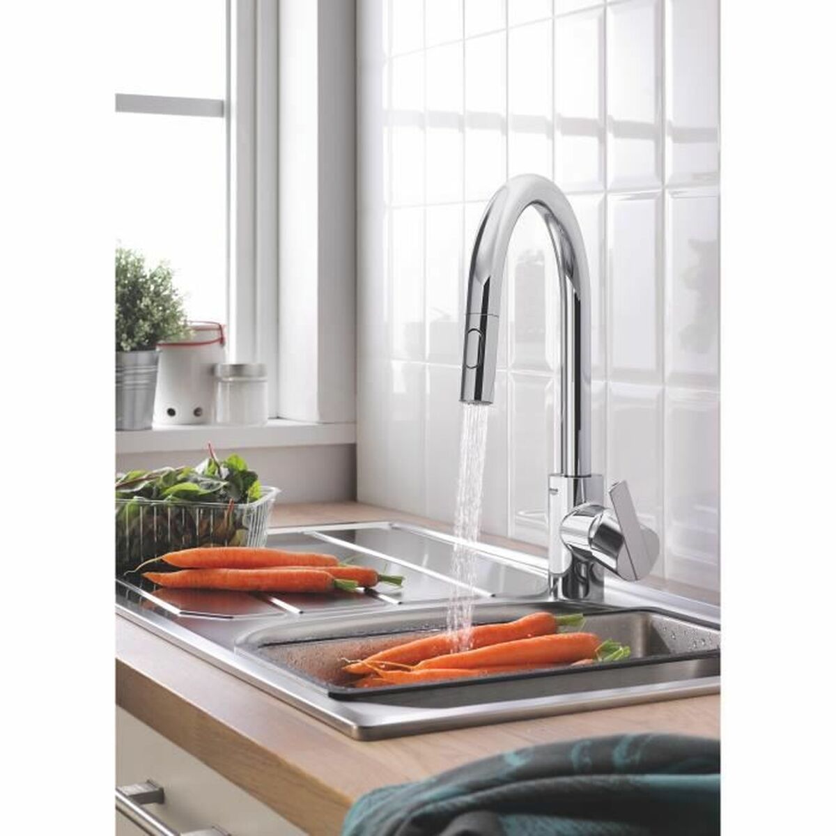 Blandare Grohe 31486001 Metall