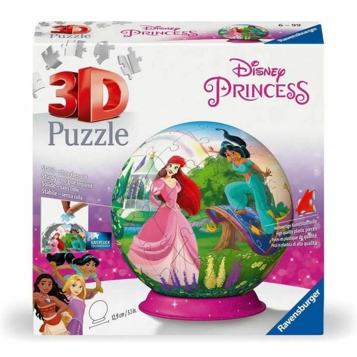 Pussel 3D Ravensburger disney princesses (1 antal) - 2