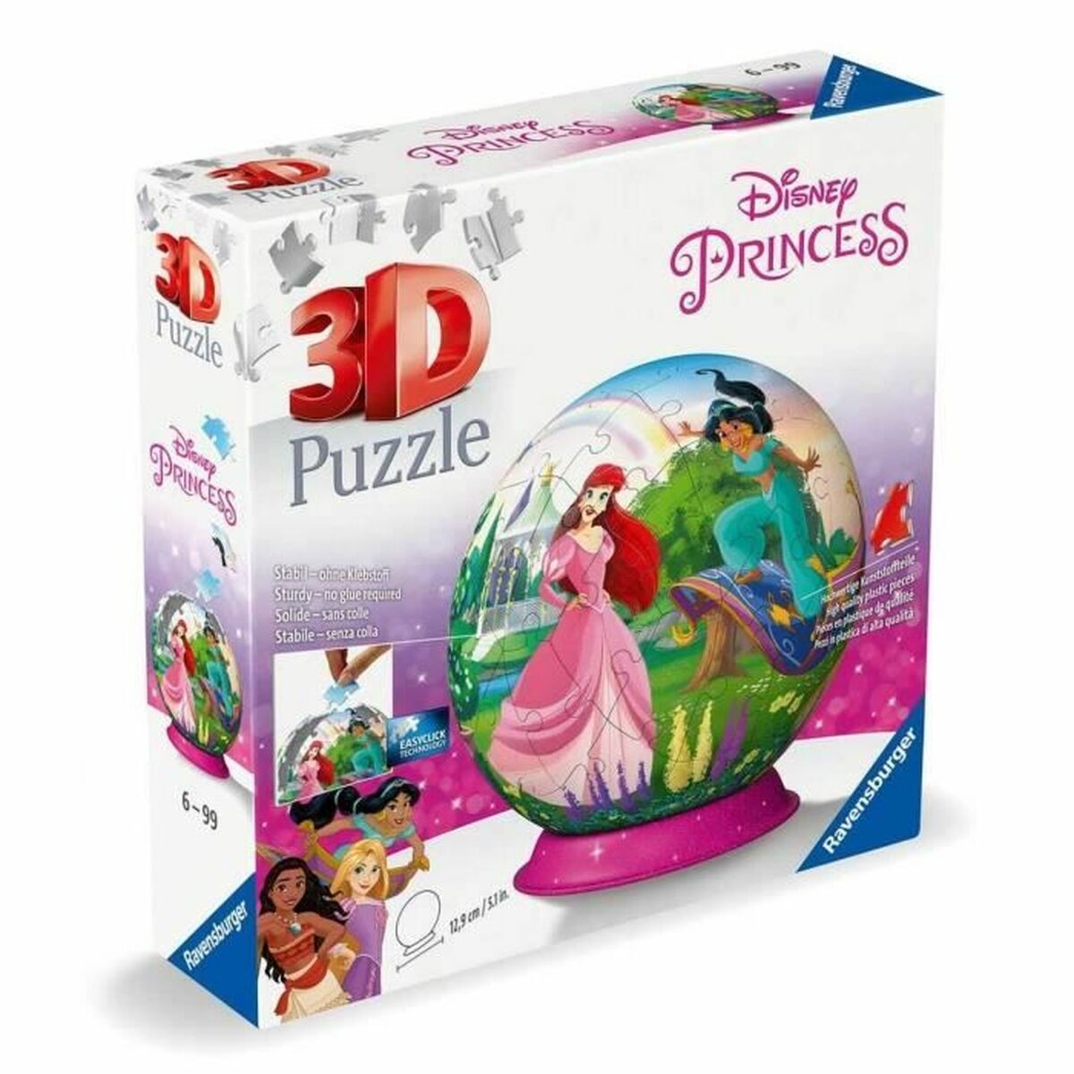 Pussel 3D Ravensburger disney princesses (1 antal) - 3