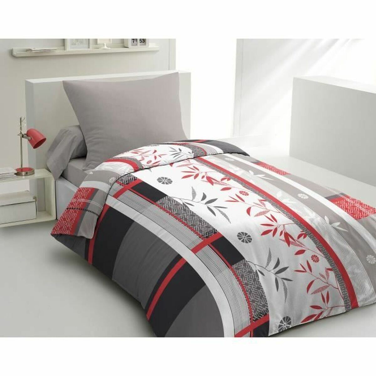 Täckslagsset HOME LINGE PASSION Blå Vit rouge 140 x 200 cm Säng 140 2 Delar