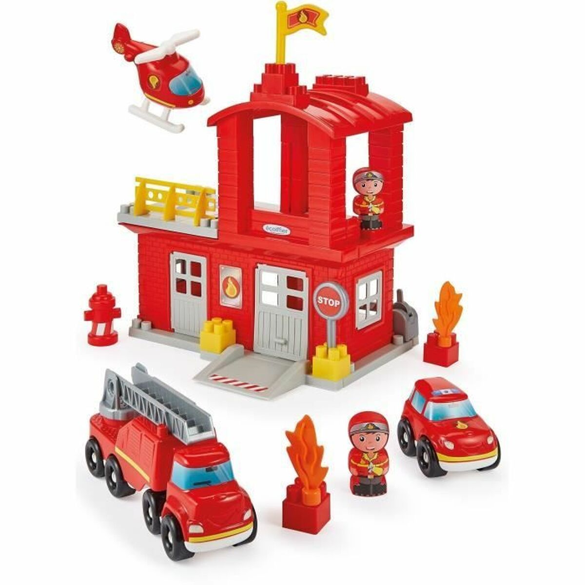 Byggsats Ecoiffier Fire Station - 2