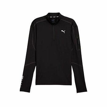 Tröja utan huva Herr Puma Flex 1/4 Zip Svart