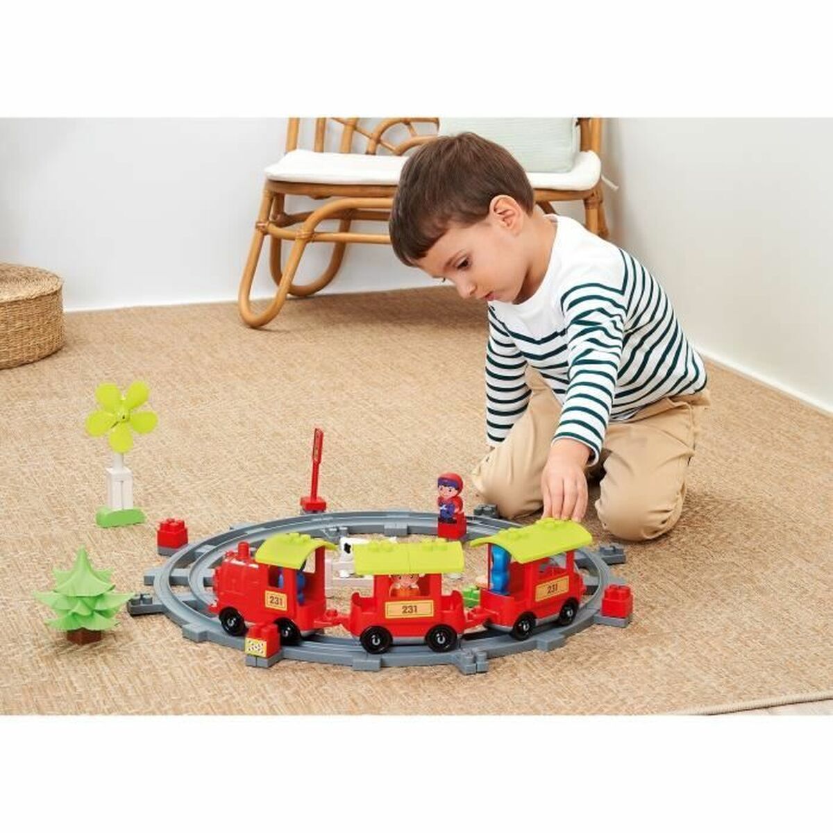 Byggsats Ecoiffier TRAIN DE CAMPAGNE - 3