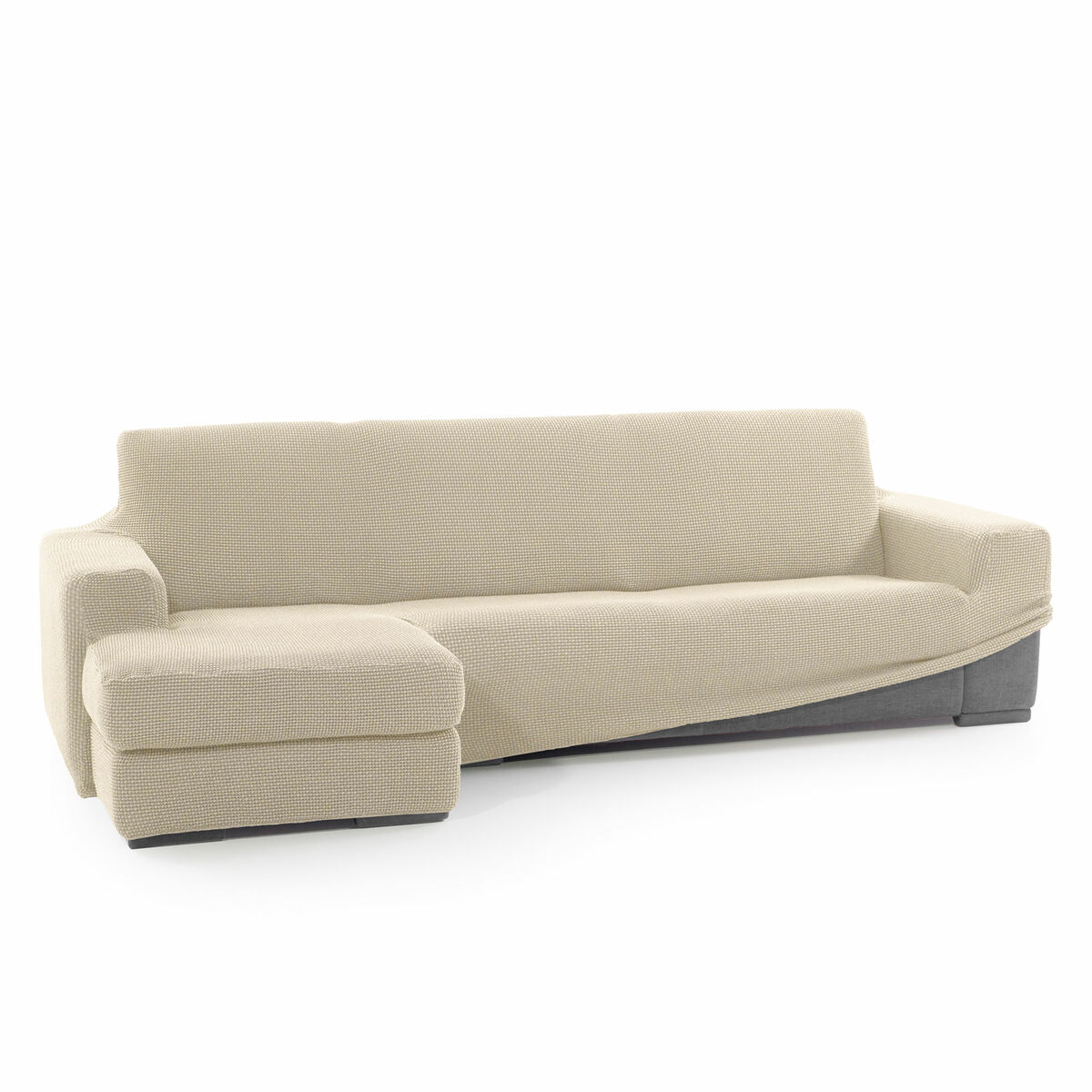 Skydd för chaiselong med kort vänster arm Sofaskins NIAGARA Beige (Renoverade B)