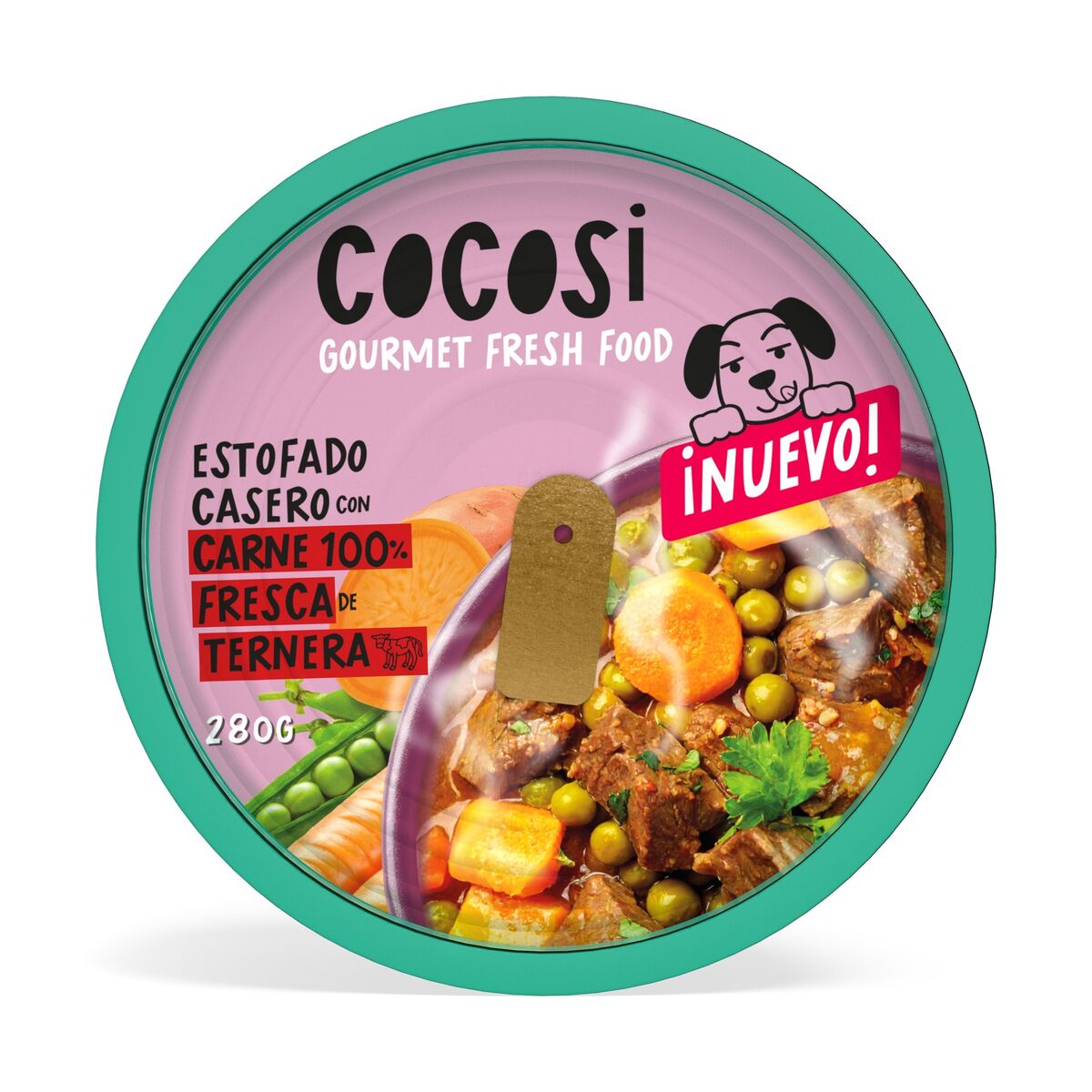 Våt mat Cocosi ESTOFADO CASERO Nötkött 280 g 9 antal