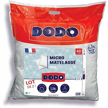 Kudden DODO Vit 60 x 60 cm (2 antal)