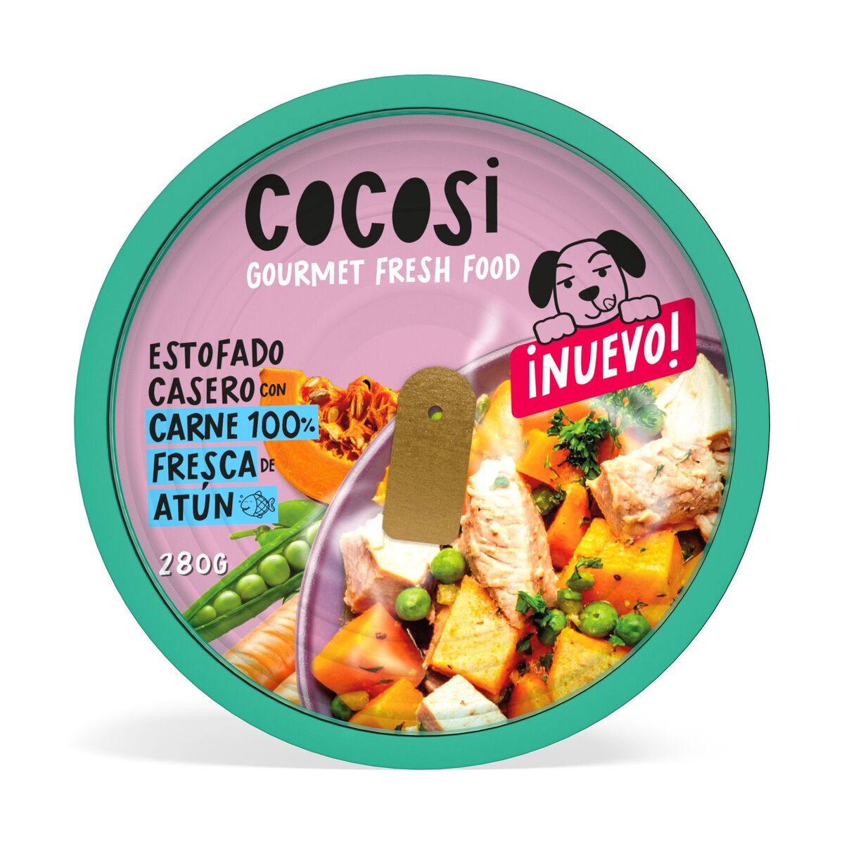 Våt mat Cocosi ESTOFADO CASERO Tonfisk 280 g 9 antal