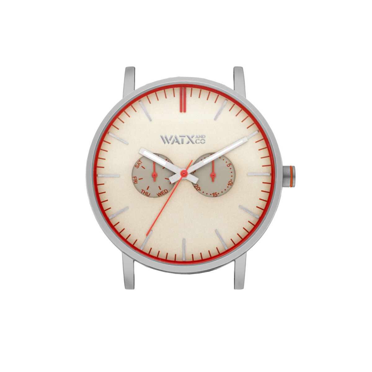 Unisexklocka Watx & Colors WXCA2711 Gyllene Silvrig (Ø 44 mm)