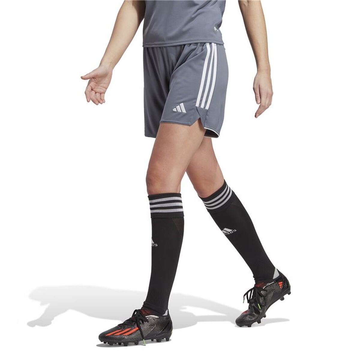 Fotbollsträningsbyxor, Vuxen Adidas Tiro 23 Grå - 2