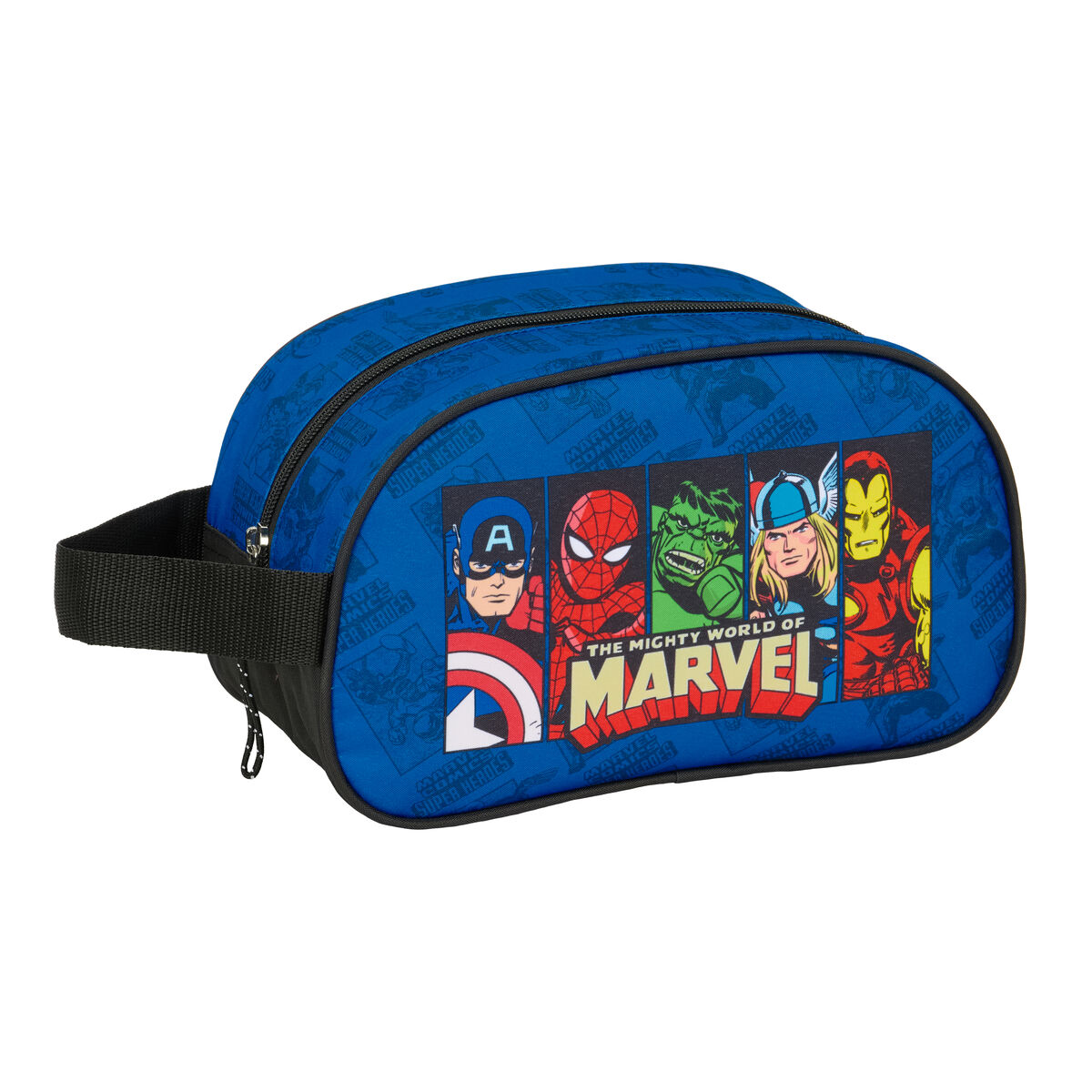 Resenecessär The Avengers Blå Svart 26 x 15 x 12 cm