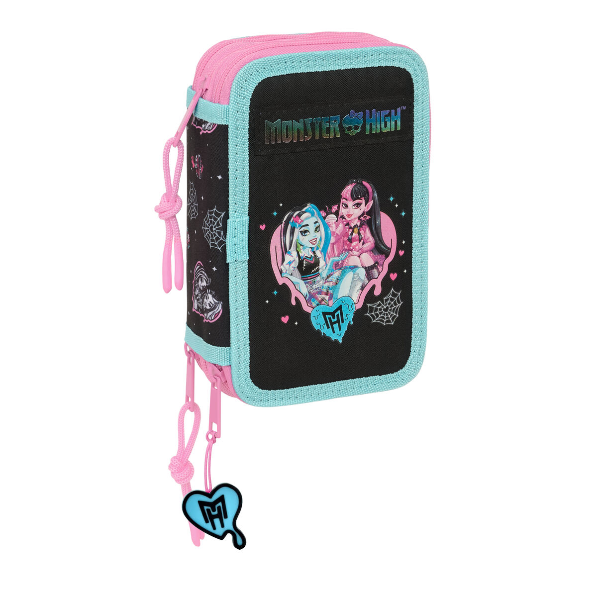 Bag Monster High Svart 12,5 x 19,5 x 5,5 cm 37 Delar