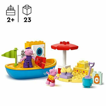Byggsats Lego Peppa Pig's Boat Trip Multicolour