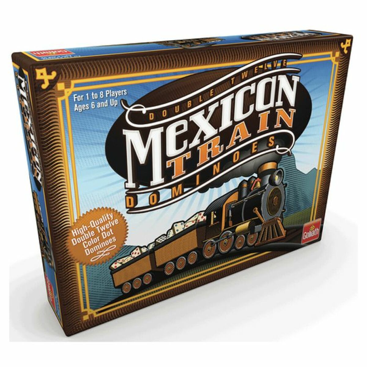 Sällskapsspel Goliath Goliat del Tren Mexicano 18 X 5 X 23 CM